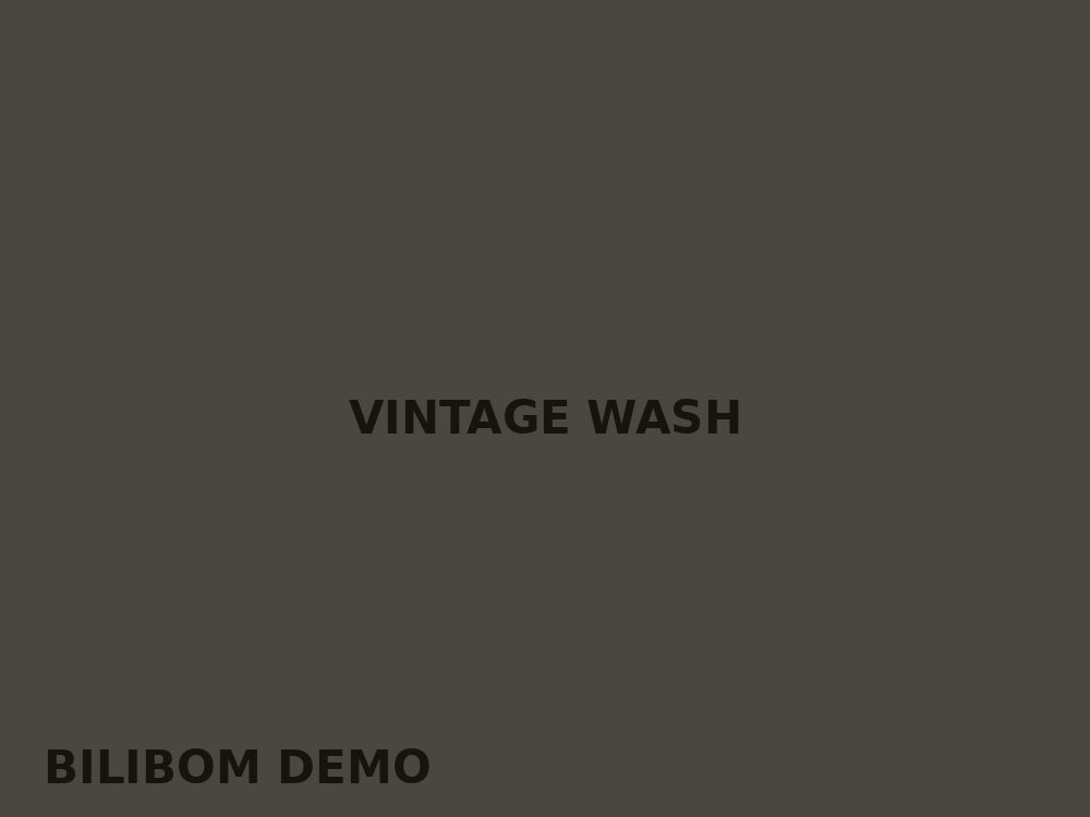 Vintage wash